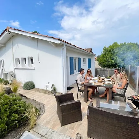Caporizon-villa Courant-terrasse-proche Prázdninový dům Mimizan-Plage